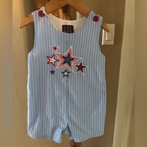 2T Lil Cactus Stars Onsie Romper John John